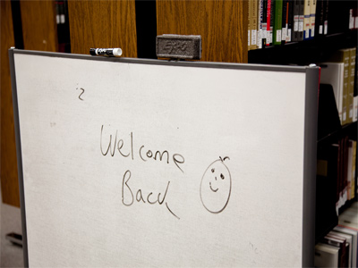 After the longest winter break EVER, school resumed today with the euphemistically named `Spring` semester.