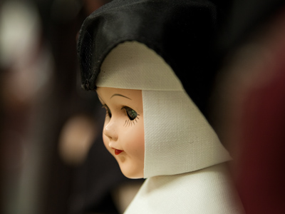 More Catholic imagery.  It`s an easy target.