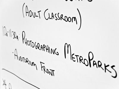 I was quite surprised anyone showed up for my photo workshop this morning.