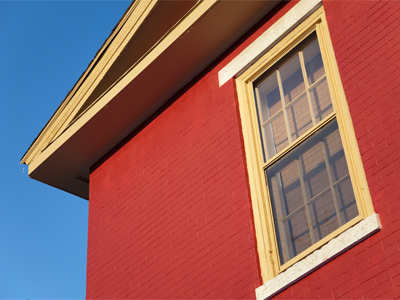 My neighborhood appears at its best when you look up.