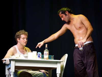 Better stop mistreating your brother.  He might -- oh, I don`t know -- strangle you with a telephone cord or something.