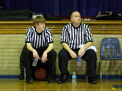 `Got a new whistle for Christmas.  You wanna see it?`