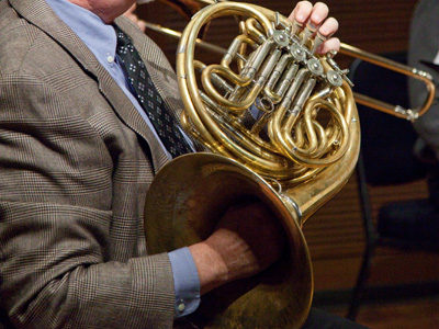 The French horn is as authentically French as French fries.