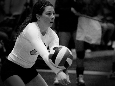 Her team got whupped, but they didn`t give up.