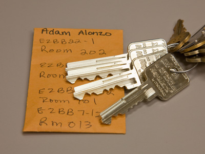 I used to have two keys for all the doors I needed to open at work.  Now I have four keys to open the same doors.