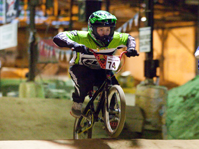 After a race, the cyclists returned to the beginning of the track.  To get there, they had to go through the spectators` area, so no place was safe from getting run over.