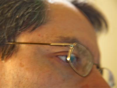 Trying to think of something -- anything -- to take a photo of besides myself.