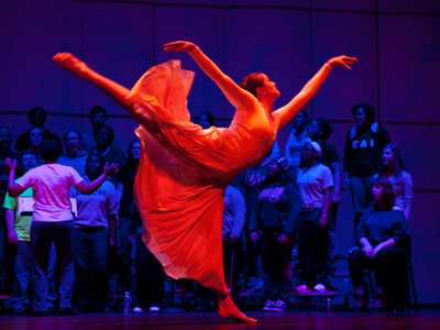 It was just a rehearsal, so I could`ve stayed home tonight.  I`m very glad I didn`t.