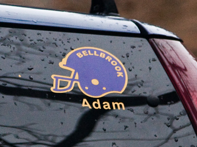 I never graduated from Bellbrook, nor did I play football.