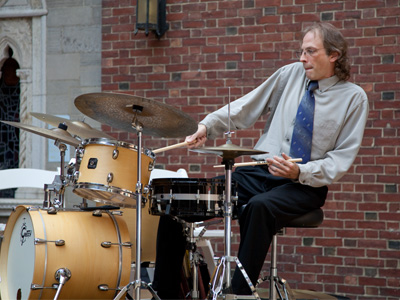 Tonight I heard John Taylor play a melody on the drums.  This, incidentally, is impossible, but that didn`t stop him.