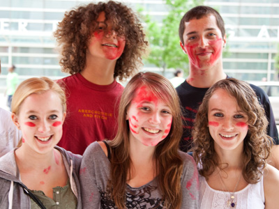 Goodness, is my face red!