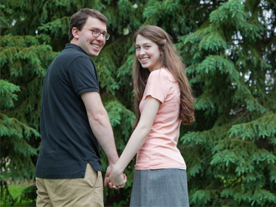 `Yes, that guy with the camera is still following us.`