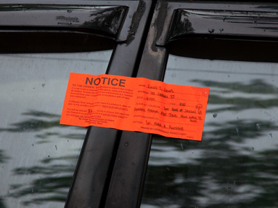 Love those guys in the Abandoned Vehicle Unit.