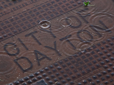 Other places don`t have enough rain, but the city of Dayton is underwater.