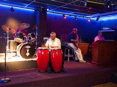 The Sunday night jam session at Jazz Central.