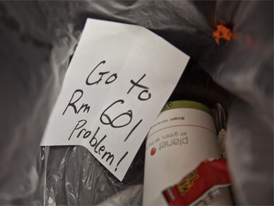 How troubleshooting calls are handled at the Help Desk.