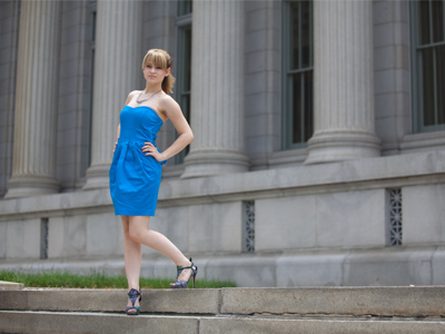 She wants to be a lawyer, so this might be prescient.