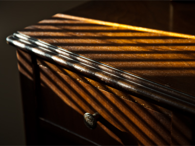 Sunshine and shadow.