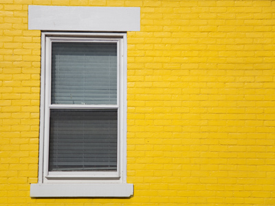 I think yellow paint was on sale one day.