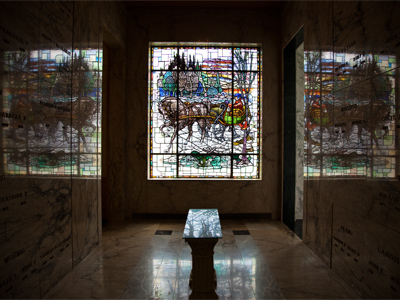 Final resting place for those people who don`t want to get rained and snowed upon for all eternity.