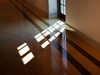 Another in my ongoing series of photos of the Art Institute floor (see July 28, 2011, and September 24, 2009).