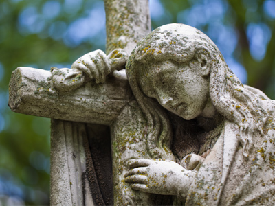 A cloud came over at just the right moment.