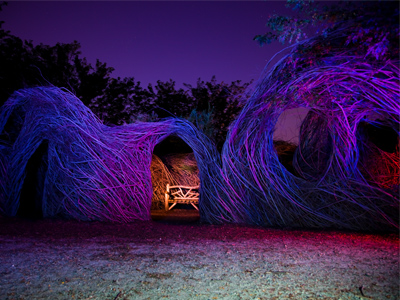 The weather was perfect, and I didn`t get bitten by bugs.  They were too afraid of my flashlight.