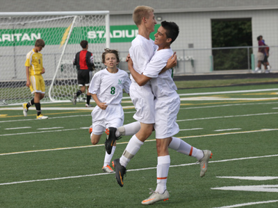 Celebration and dejection.