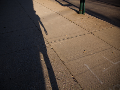 Half the man I used to be.