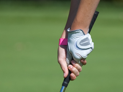 Putting, Step One:  Address the ball.  `Hello, ball.`