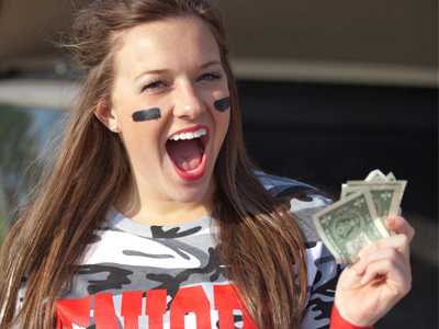  . . . and to raise money for charity . . . 