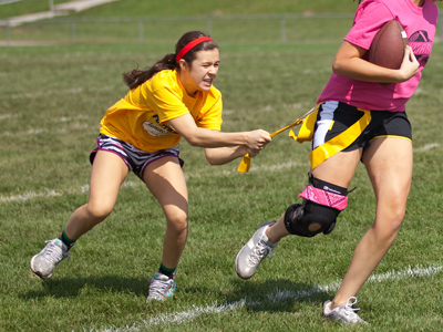 As in the last game (see September 21 above), one player dominated with tackles, receptions and rushes.