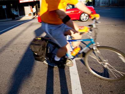I was all set with the car-running-over-my-shadow shot (see September 26, 2011), but then somebody ruined it.