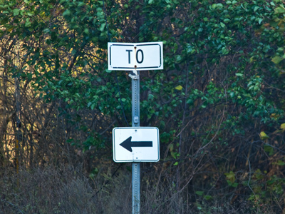 The road to nowhere.