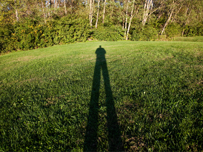 It followed me from the city into the country.