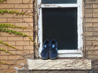 Someone`s smelly shoes?