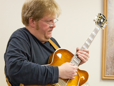 Guitarist James Murrell is recording a new album called `Jazz Tent Revival.`