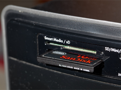 I take lots of amazing pictures every day.  Then I remove the camera memory card and put it into the computer.