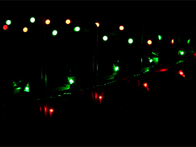 Who made red and green the official colors of Christmas?