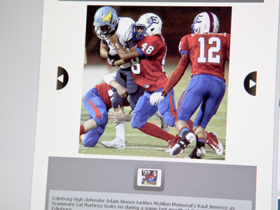 This Adam Alonzo is a football player in Texas.