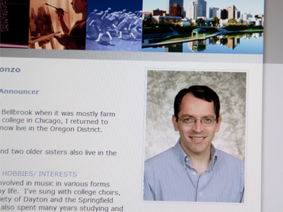 This Adam Alonzo is an ex-public radio announcer in Ohio.