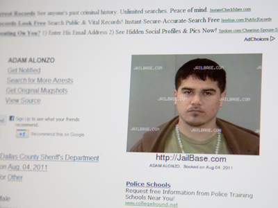 This Adam Alonzo is a criminal in Texas.