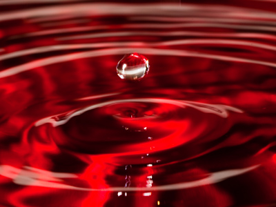 I have intended to shoot water droplet splashes for years.  It took a cold, snowy day to keep me indoors to finally try.