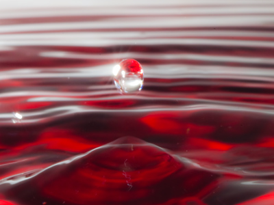 To capture just a handful of decent droplet photographs, I had to take many, many pictures that didn`t turn out at all.