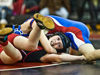 Although she lost her  match, this athlete won my respect.