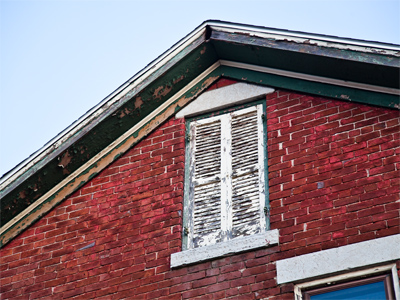 Nothing in my neighborhood is new.  We like it that way.