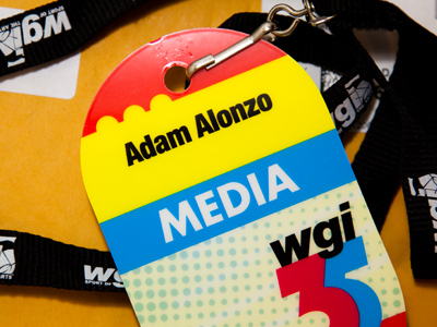 Look what I received in the mail unexpectedly today.  COLOR GUARD WILL SOON BE HERE!