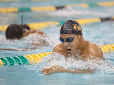 The hard part is coming out of the water before breathing.