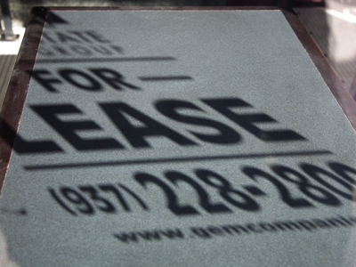 A common sight in downtown Dayton.