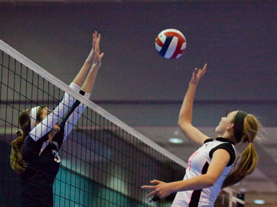 If I jumped, I MIGHT be able to touch the top of the net.